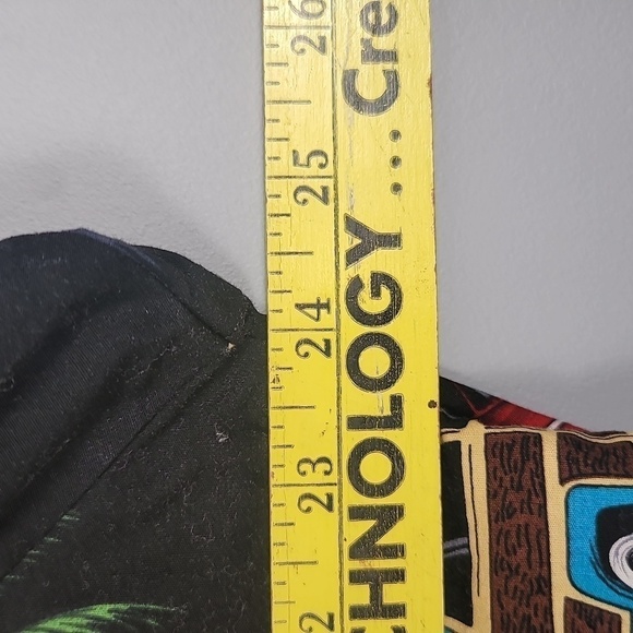 Hawaiian Togs Surf Board Black Print Shirt - Picture 4 of 8